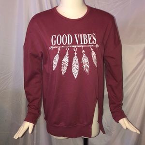 rue 21 tribal sweatshirt